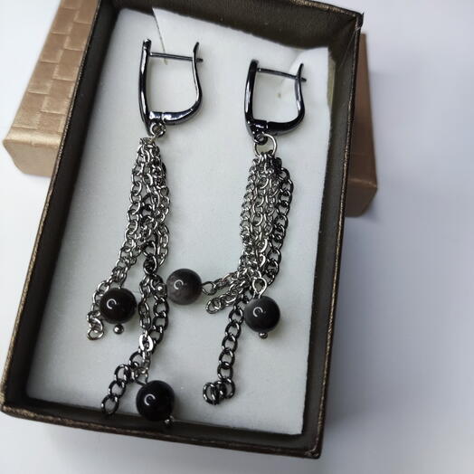 Серьги кисти