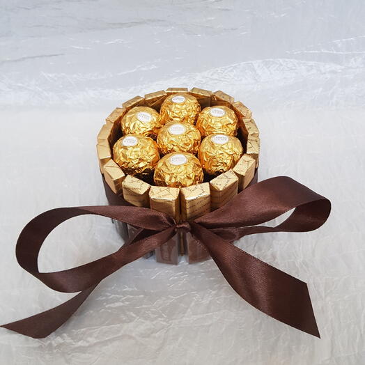 Тортик из Ферреро и мерси Ferrero Rocher и Merci