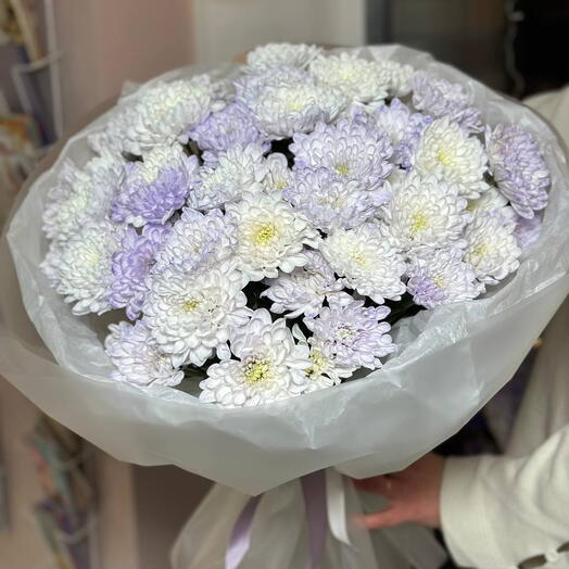 Объемный лиловый букет 💜
