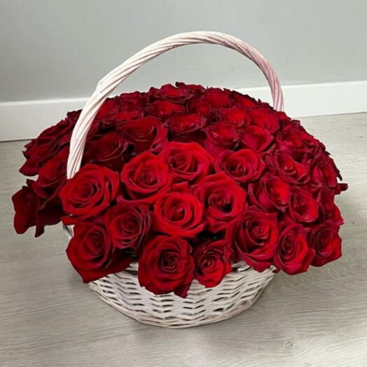 Красные розы для валентина