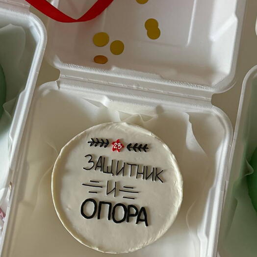 Бенто торт на 23 февраляяя