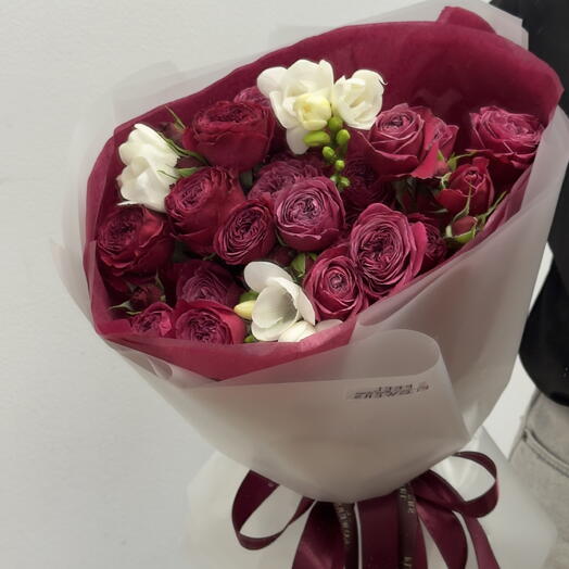 Królewska Burgundowa Elegancja