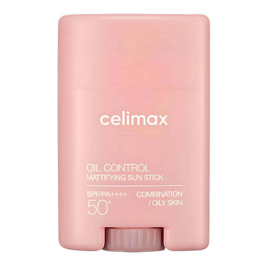 Солнцезащитный стик себорегулирующий с растительными экстрактами Celimax SPF50+PA++++, 19 г