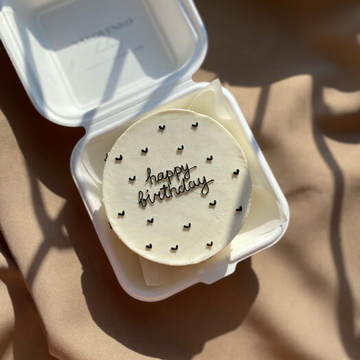 Бенто-торт «happy birthday» на подарок подруге / маме