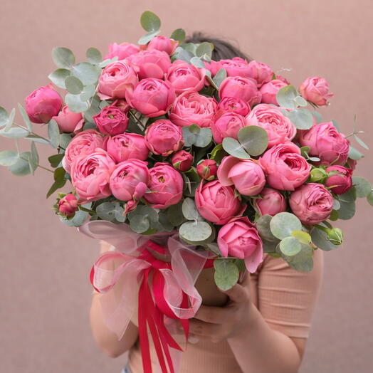 The peony-shaped rose