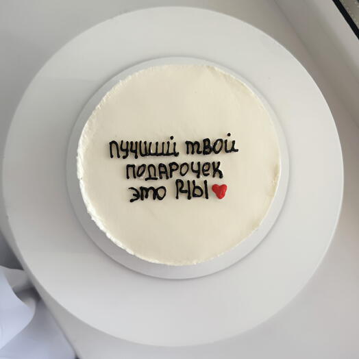 Бенто торт с вашей надписью