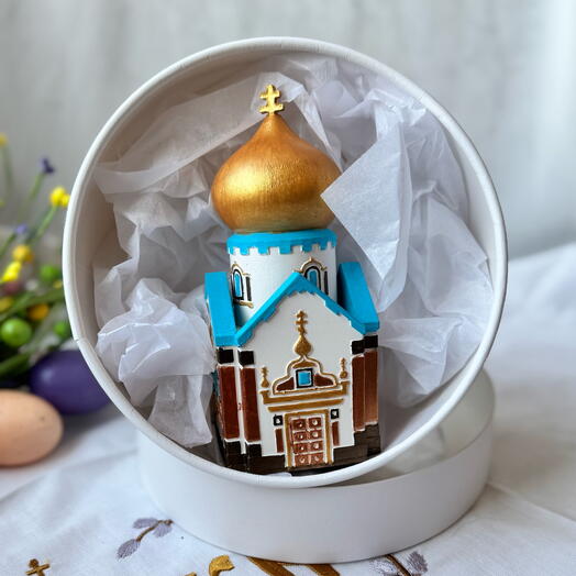 Подсвечник с аромасвечой «Храм»