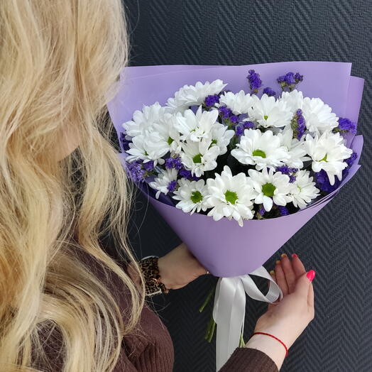 Ромашки со статицей 💜