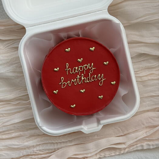 Бенто-торт на день рождения «happy birthday»