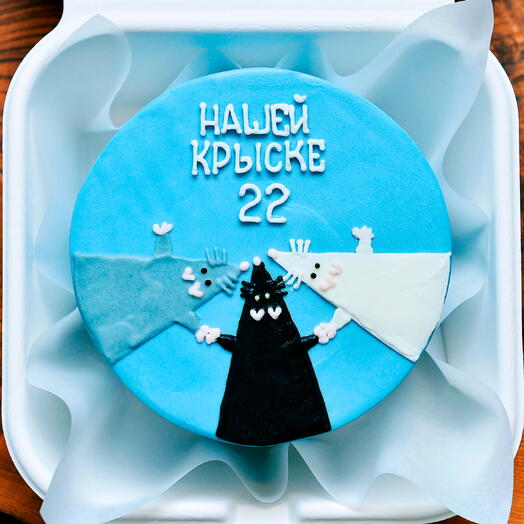 Бенто-торт на День Рождения подруге, девушке, жене, сестре, дочке - тортик уже 22
