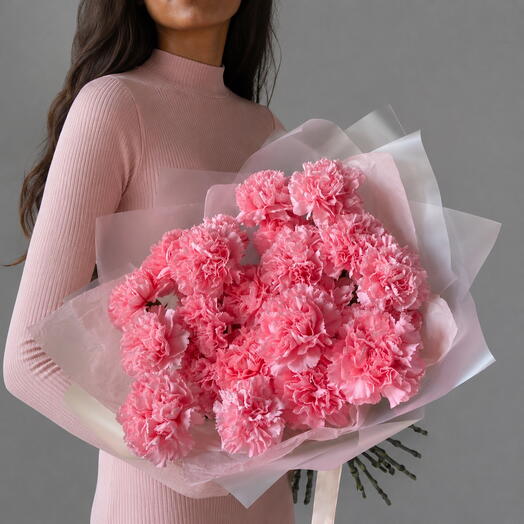 Розовые диантусы (23)