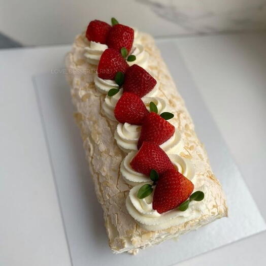 Меренговый рулет