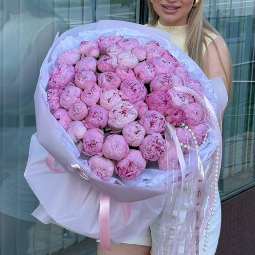 51 пион для самой любимой