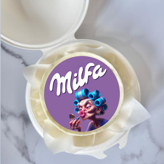 Бенто-торт с сахарной картинкой «Milfa»