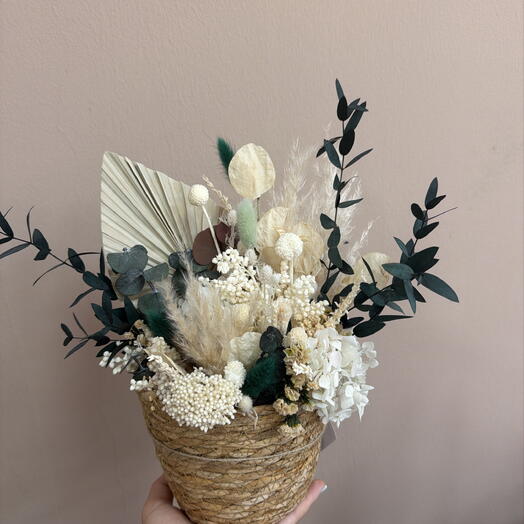 Композиция из сухоцветов «Фреш»