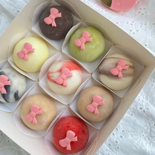 Набор моти 9 шт + подарок от Vivienne Sabo — румяна MACARON