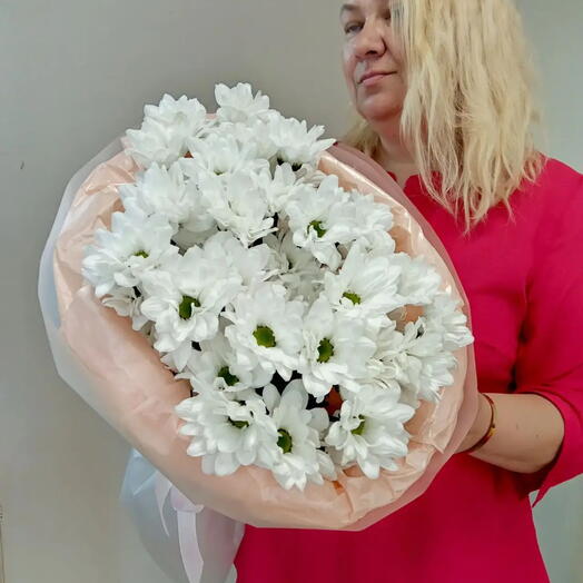 Букет кустовых ромашек