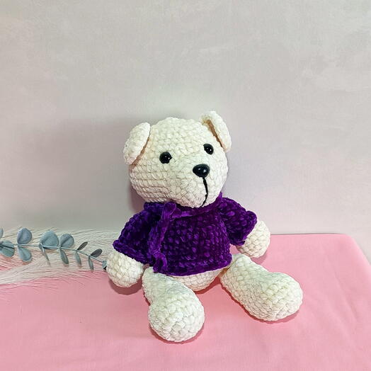 Игрушка мягкая ручной работы Мишка