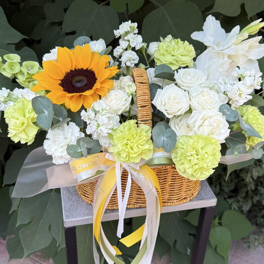 Яркая корзина 🌻