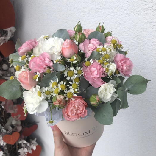 🌸Стойкая композиция в коробочке Bloom Room