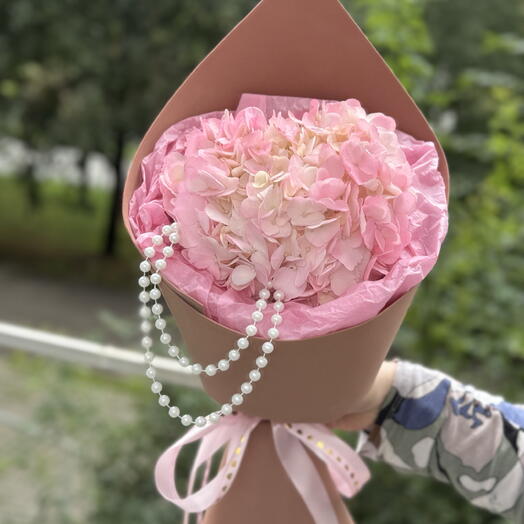 Клубничное мороженое из гортензии 🍧