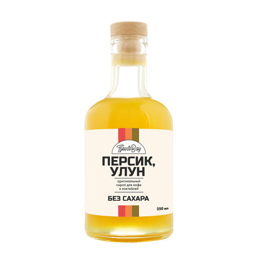 Сироп без сахара Персик Улун 250 мл