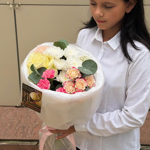 Букет в школу