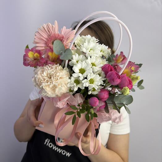 Сумочка в малиновых оттенках 🌸