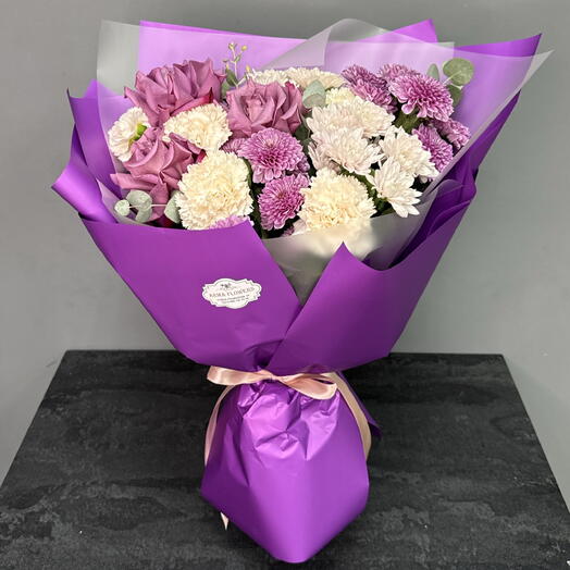 Букет 💐 Сиреневый момент