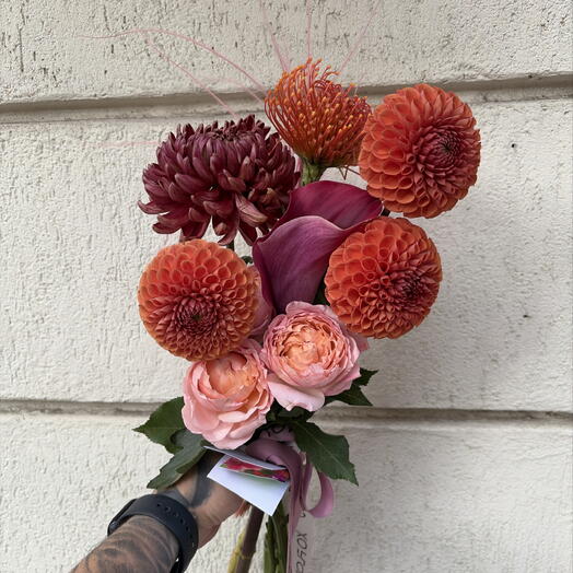 Букет «Осенний комплимент» от XOFLOWERS