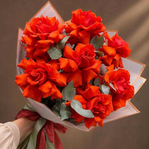 Ramo de rosas francesas Nina
