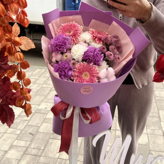 Букет с герберами 🌸