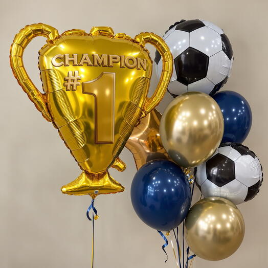 🏆 Набор воздушных шаров «Чемпион 1»