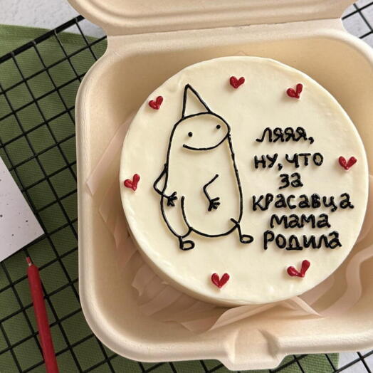 Бенто торт парню