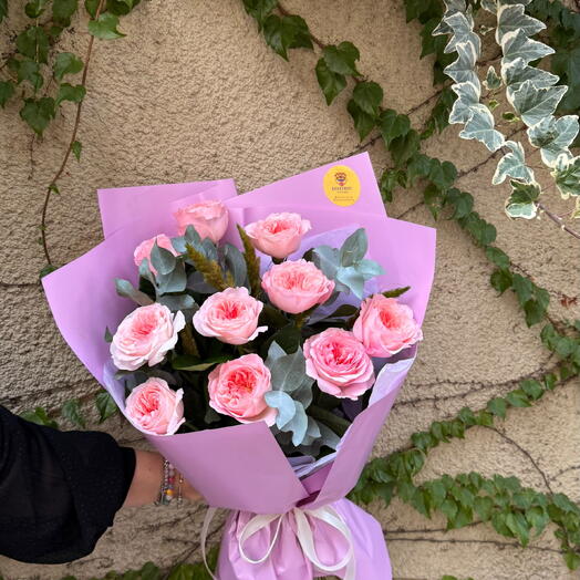 Pink Velvet Rose Bouquet 🌸