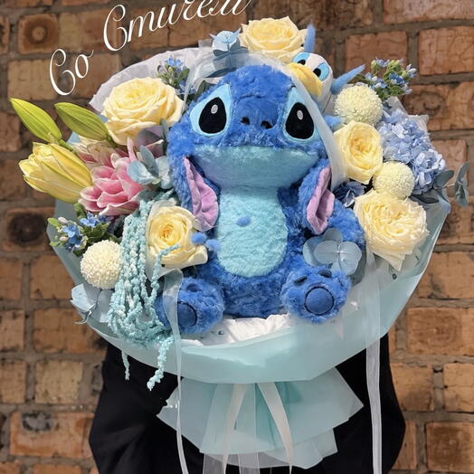 Disney букет со стичем