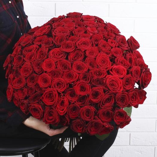 101 Red rose 60 cm