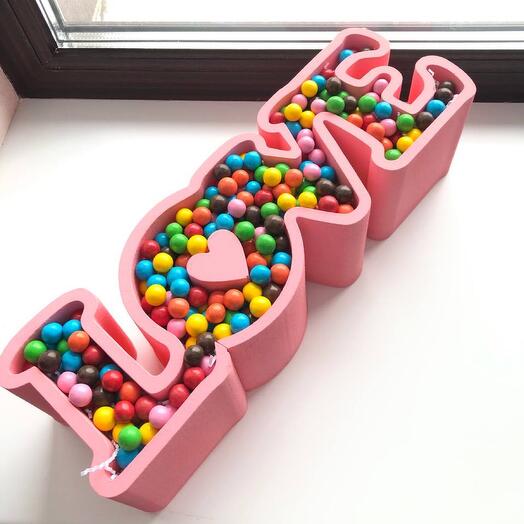 Sweet gift in the penobox love love