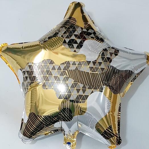 Globo de aluminio CON helio estrella 🌟