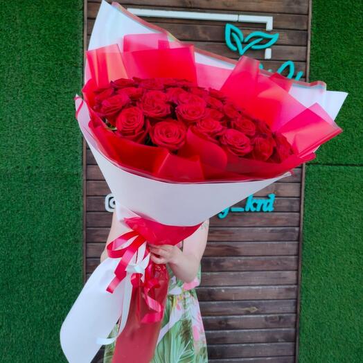 Giant bouquet of 51 roses