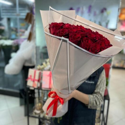 Букет из роз 25 шт