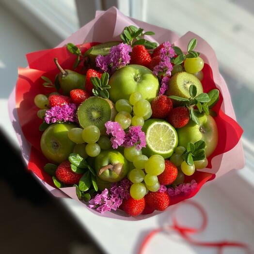 Afrutado con fresas