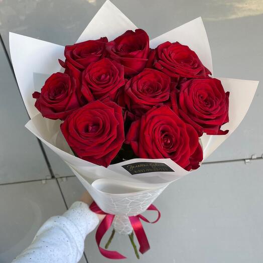 9 Red Roses