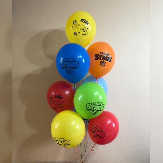 Helium balloons Brawl Stars Brawl Stars 9 pcs