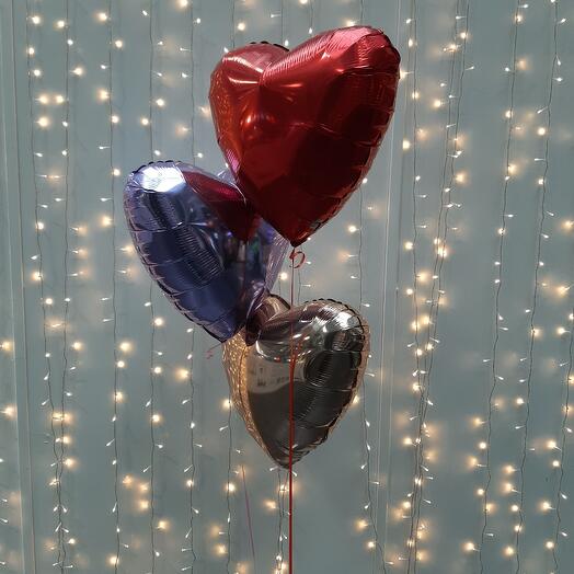 Globo corazón 1pc