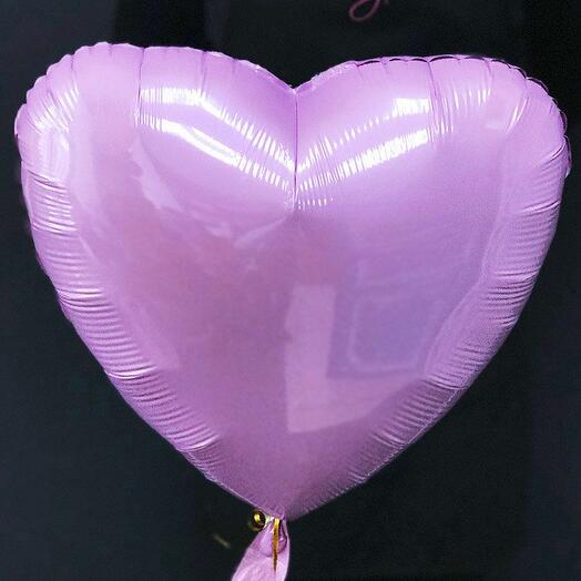 Corazón de bola de papel de aluminio