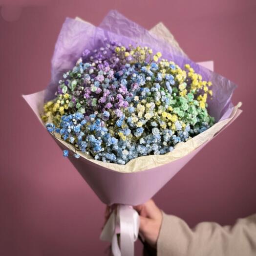 Bouquet of gypsophila