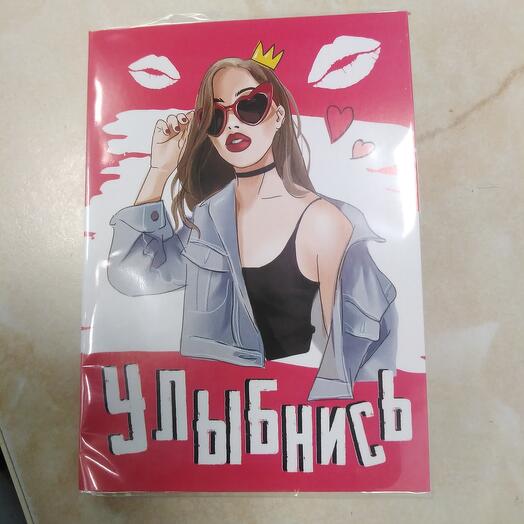 Открытка с шоколадом 2 плитки