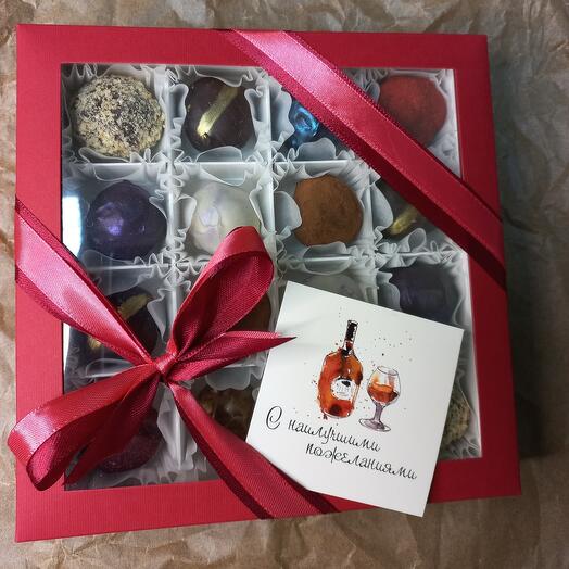 Трюфели ассорти, на Бельгийском шоколаде