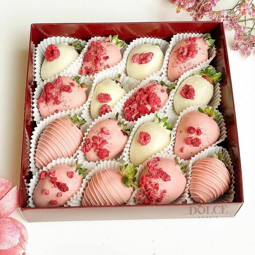 Клубничный бокс "Клубничный коктейль"